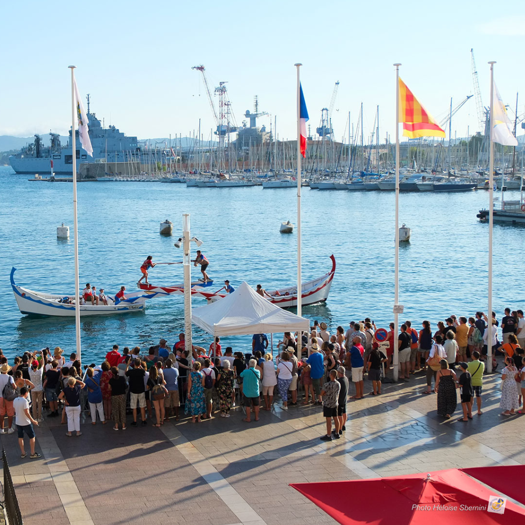 Spectacle de joutes à toulon