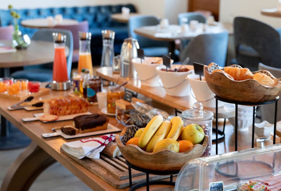 Petit-déjeuner du Grand Hôtel de la Gare à Toulon préparé contre le gaspillage alimentaire